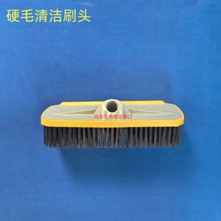 船舱甲板青苔硬毛清洁刷洗车轱辘轮胎拖把地面长柄伸缩清洗杰尚