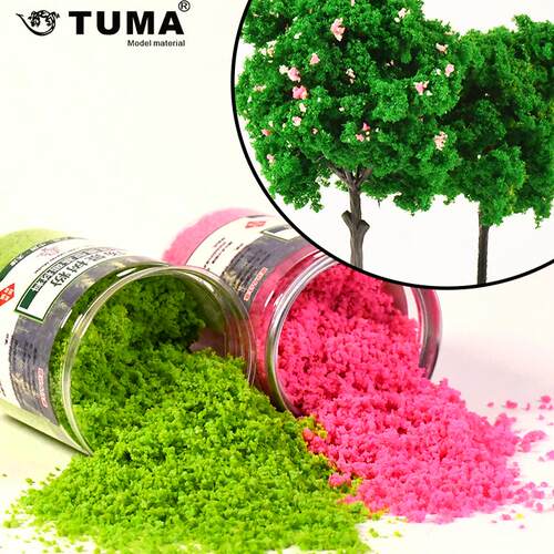 模型树粉多种颜色应用广泛