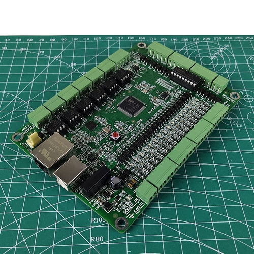 mach3 cnc 6轴运动控制系统USB  以太网网络端口 雕刻机控制板
