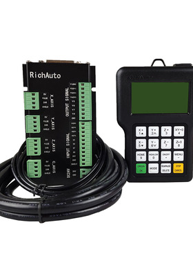 锐志天宏cnc雕刻机手柄RichAuto DSP A11E/ A15三轴联动运动控制