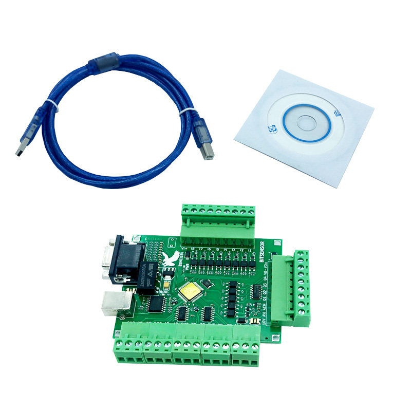 工业级Mach3 USB 5轴CNC运动控制板CNC铣床雕刻机