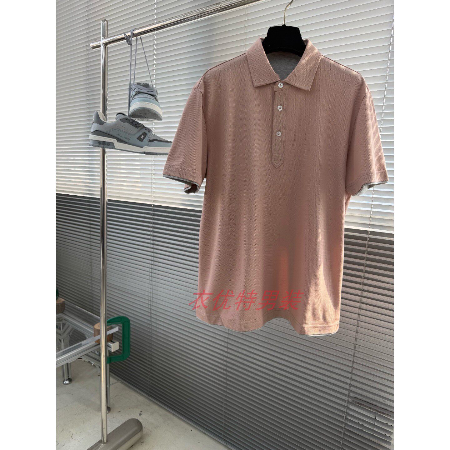 2026新款春夏季青年男士简约短袖T恤翻领Polo衫商务T血透气上衣服