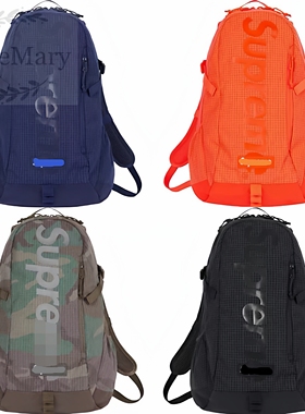 潮牌 sup 24SS BACKPACK 防水3M反光Cordura尼龙双肩背包书包