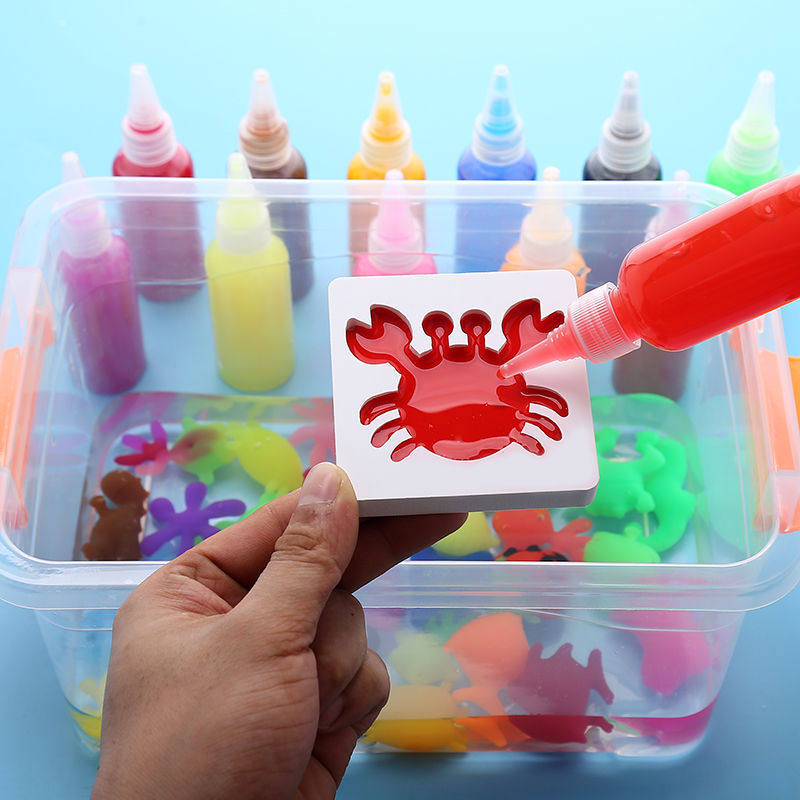 MAGIC WATER BABY TOY OCEAN MOLD MAGIC WATER ELF HANDMADE DIY PRODUCTION MATERIAL SET CHILDRENS GIFT