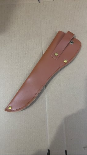 刀套加厚刀鞘缝线皮刀库便携小刀套刀具库pu皮刀套挂腰皮刀库