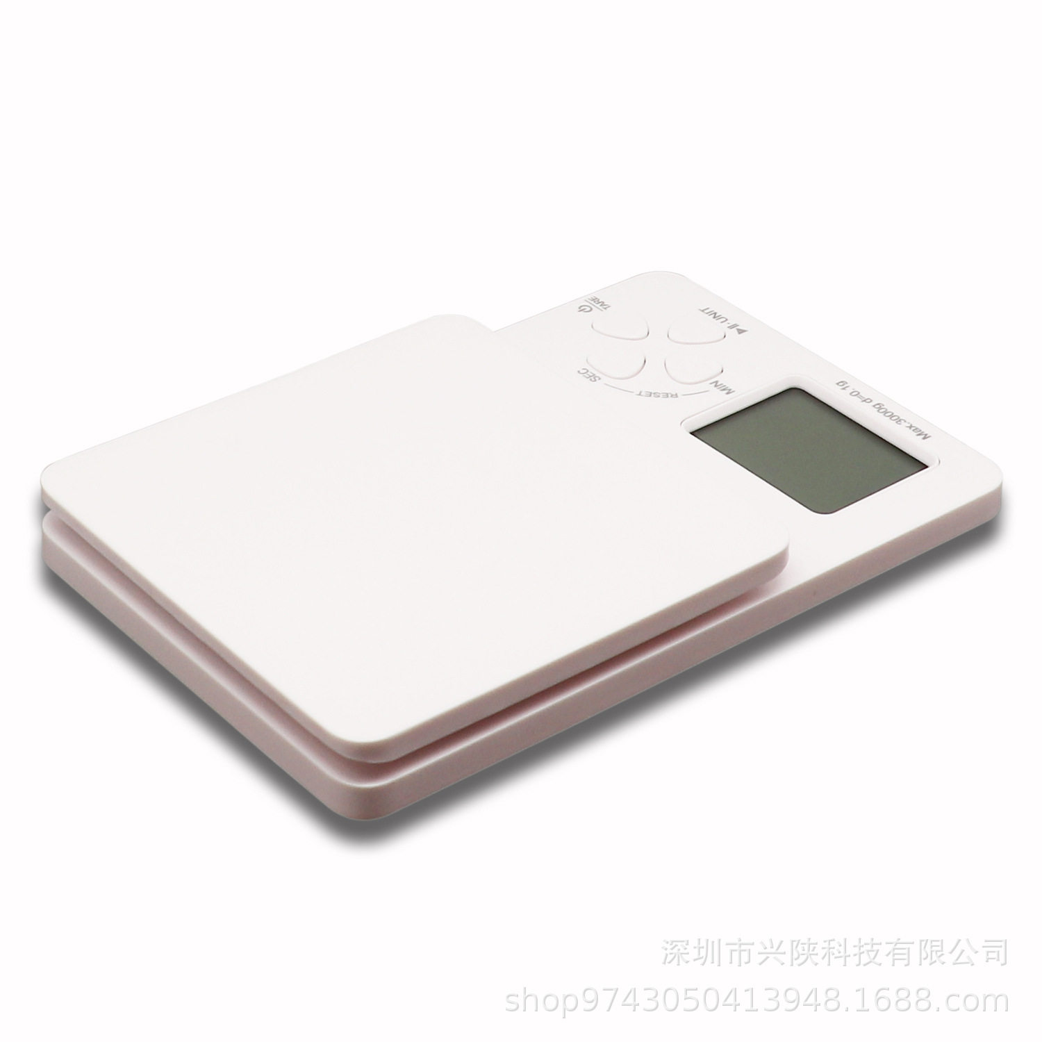 电子咖啡秤计时厨房秤3kg/0.1g茶叶秤烹饪秤食材秤食品接触家用秤