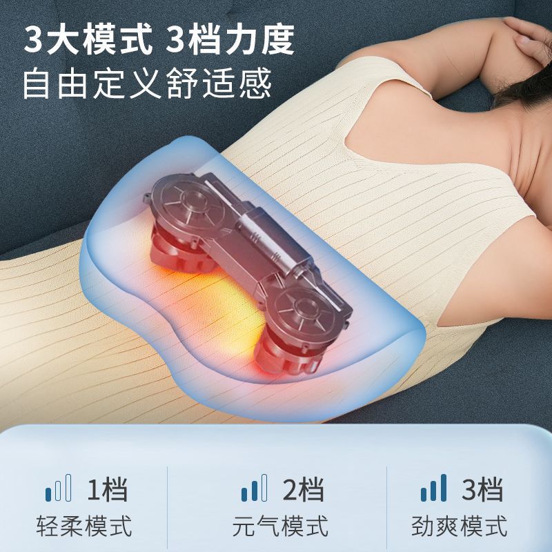 颈椎枕车家两用按摩器颈肩背部疼痛牵引矫正器按摩靠垫按摩枕按摩