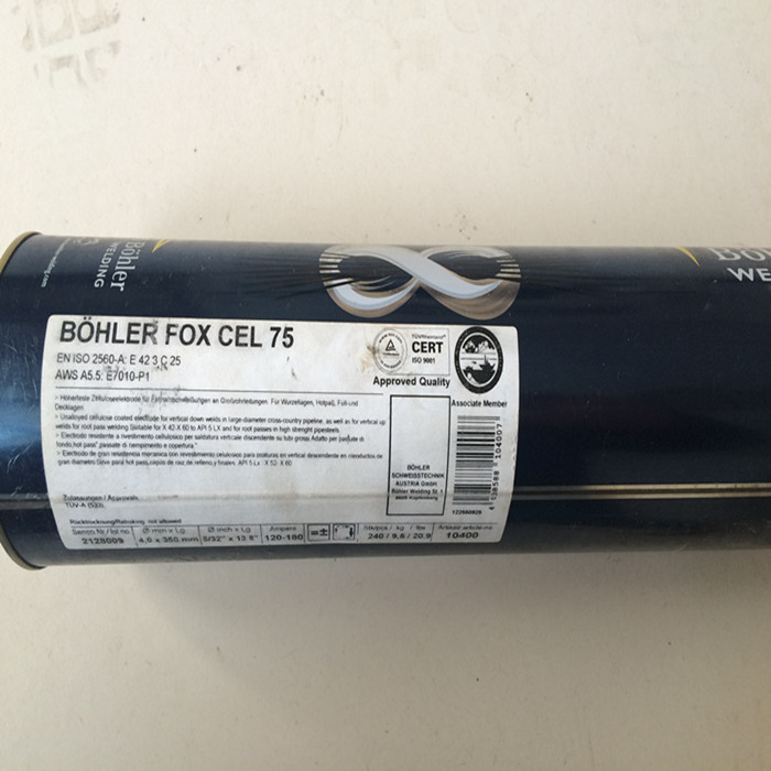 奥地利伯乐E6010管道焊条