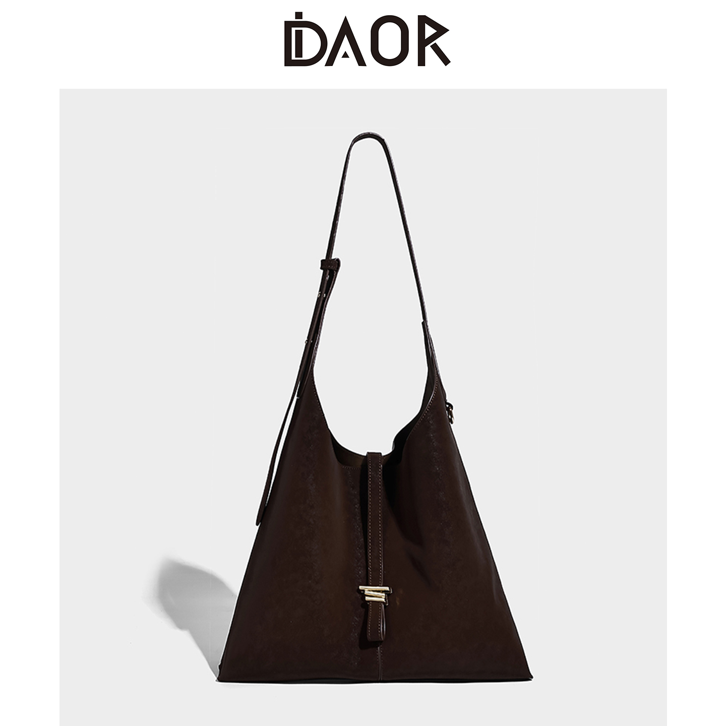 DAOR风铃大hobo麂皮托特包