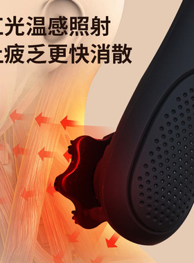 海豚按摩棒云易敲打颈椎腰部捶背部震动仪手持式无线按摩锤肩颈