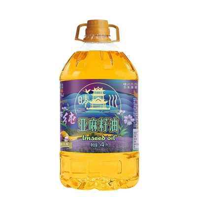 福达坊晴川系列纯亚麻籽油4L