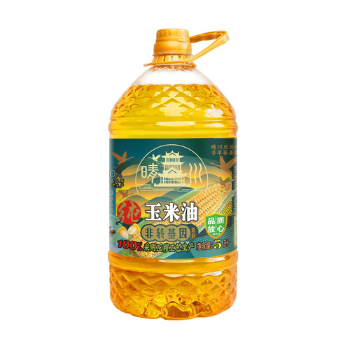 福达坊晴川物理压榨纯玉米油5L(黄鹤楼系列)