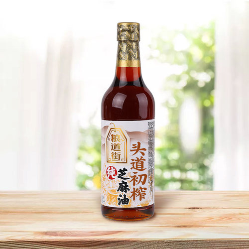 福达坊白芝麻油518ml头道初榨