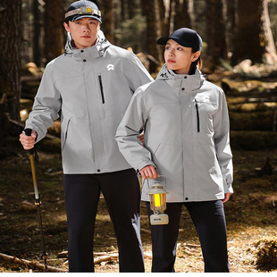 蔚来坦克汽车工作服冲锋衣定制4S店销售工装保暖防寒外套印字logo