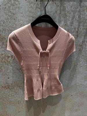MAXRIENY 玛克茜妮 国内专柜正品代购2024夏款毛衫MC85SW317