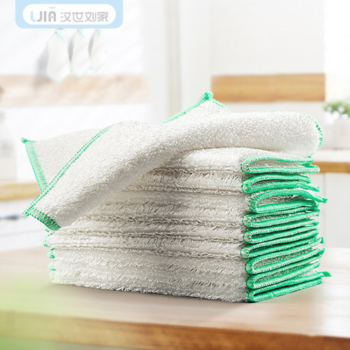 厨房竹纤维吸水去油洗碗布吸水