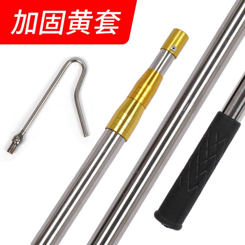 抓鸡神器钩子户外不锈钢捉鸡工具养殖场捕鸡鸭鹅脚套逮鸡爪鸡勾子