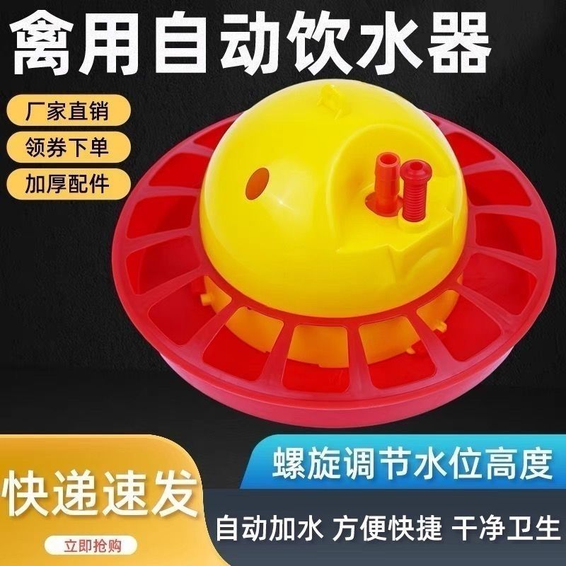 鸡用饮水器育雏饮水器小鸡苗饮水壶喝水器鹌鹑用自动饮水器饮水壶