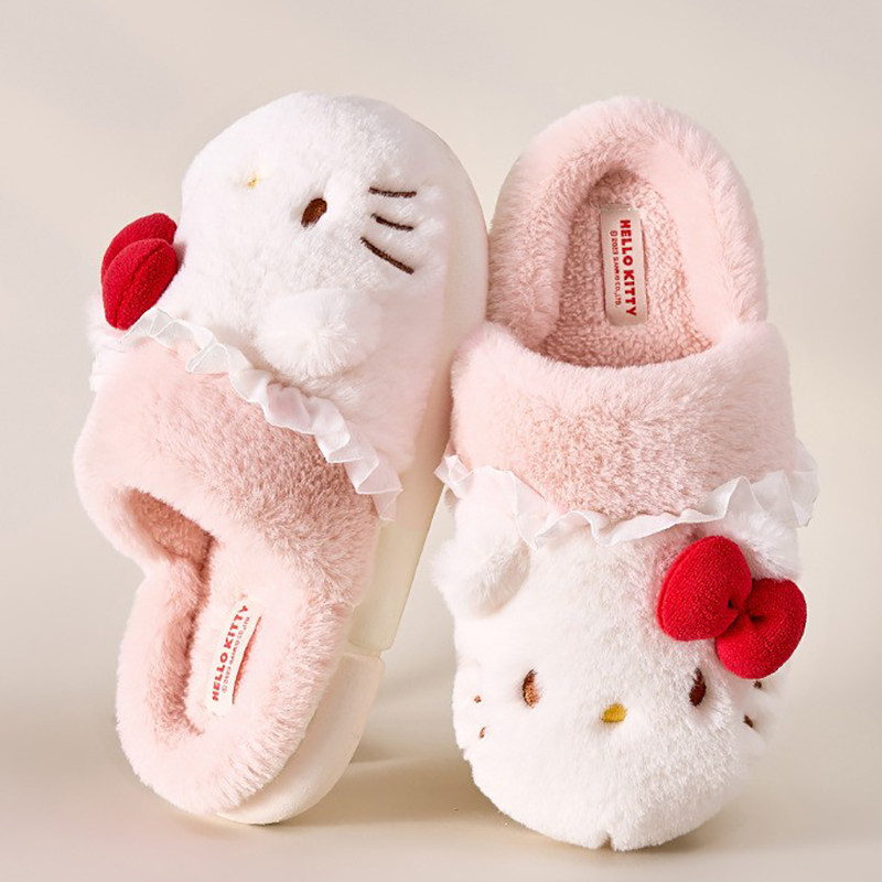 kitty猫棉拖鞋女冬天家居