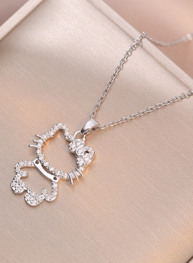 kitty吊坠设计感时尚气质