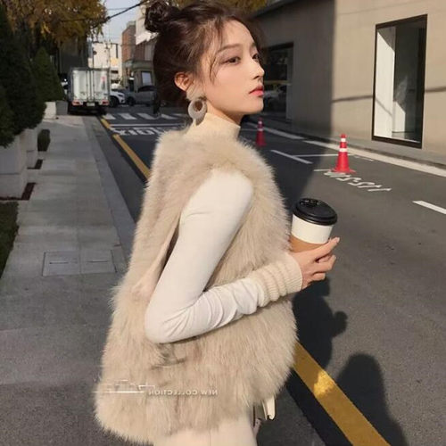 三粒扣百搭短款韩版马甲