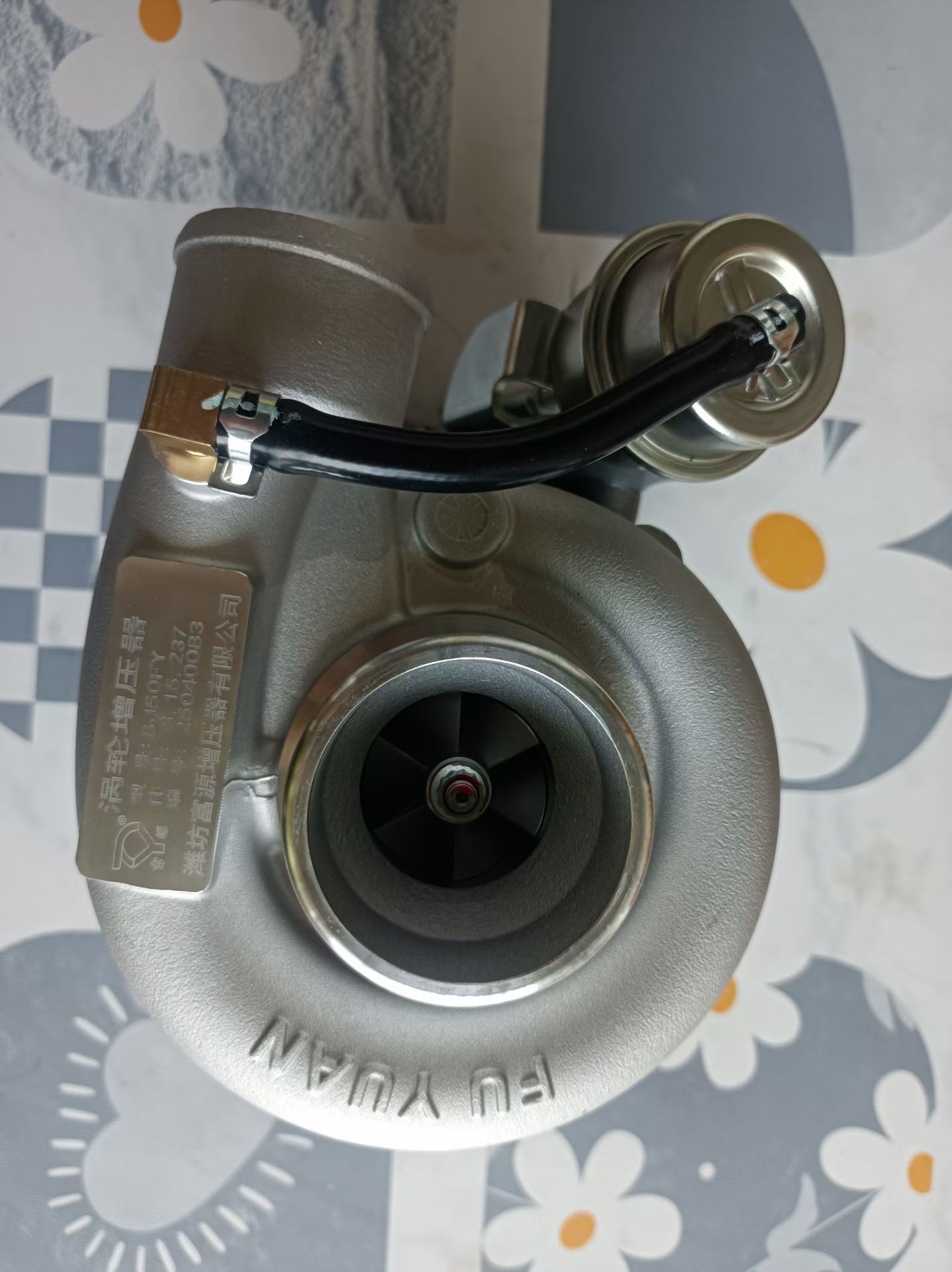 SJ50FY涡轮增压器配玉柴4F发动机原装潍坊富源FG3FA 8.15.1743