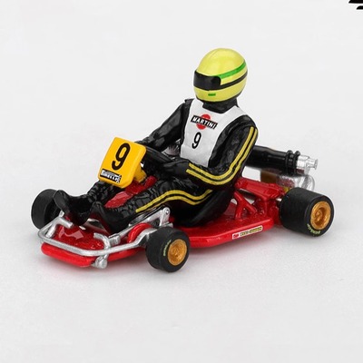 [预售]MINIGT 1:64 迈凯伦塞纳#9艾尔顿·塞纳·达席尔瓦合金车模