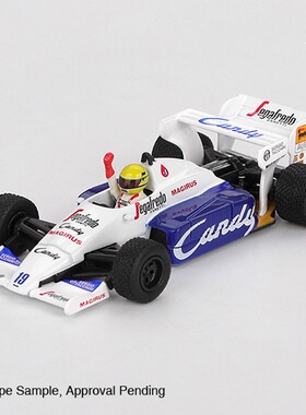 [程逸预售]MINIGT 1:64 Toleman TG184 #19 Ayrton Senna合金车模