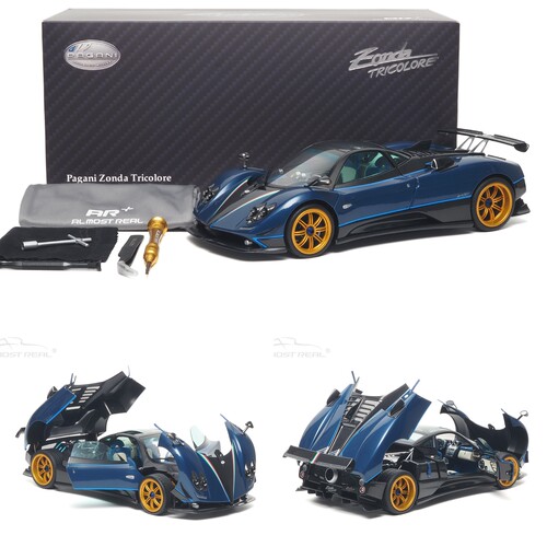 AR Almost Real 1:18 帕加尼 Zonda Tricolore 合金全开车模