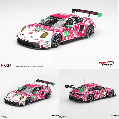 [预售]Topspeed tsm 1:18/43 保时捷 911 992 GT3 R 83# 2025车模