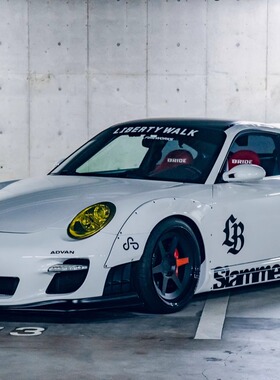 [程逸预定]GT Spirit 1:18 LB-WORKS TURBO WHITE白 树脂车模