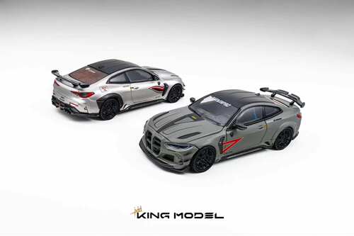[程逸预售]KING MODEL KM 1:64 宝马BMW M4 达尔文 Darwin 车模