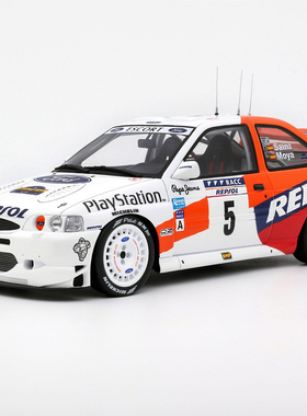 [程逸预定]OttO 1:18福特 ESCORT 赛恩斯1997加泰罗尼亚 树脂车模
