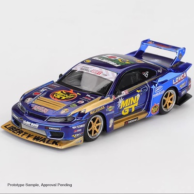 [程逸预售] MINIGT 1:64 尼桑 LB-Super Silhouette S15 合金车模