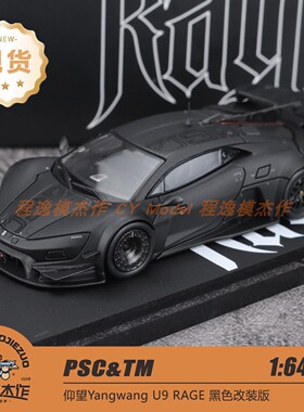 [北京HEC] PSC*TM 1:64 仰望U9“Rage”黑色 合金汽车模型
