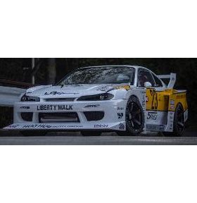 新品定 GT Spirit 1:18 尼桑S15 SILVA LB 白色 2021 树脂车模
