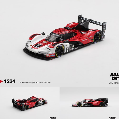 MINIGT保时捷9637号勒芒合金模型