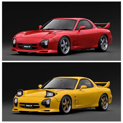 [程逸预售] IG 1:18 马自达 RX7 Speed A-spec FD3S 树脂车模