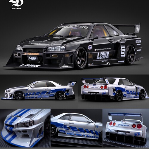 IG尼桑LB-ER34超级剪影SKYLINE