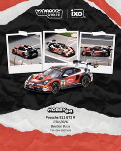 [程逸预售]TW 1:64 保时捷 911 GT3 R DTM 2026 bastian 合金车模