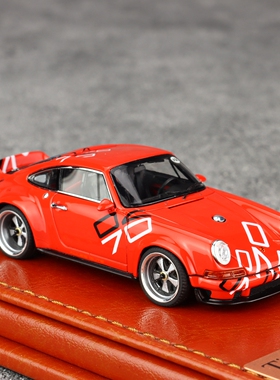 Make up 1:64 保时捷 Singer DLS 2018 树脂车模 收藏礼品
