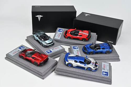 HC 1:64 F80 超跑 多色 树脂车模