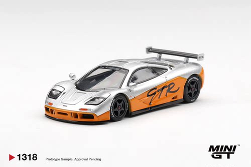 预售 MINIGT 1:64 迈凯伦 F1 GTR 1995 presentation 车模 1318