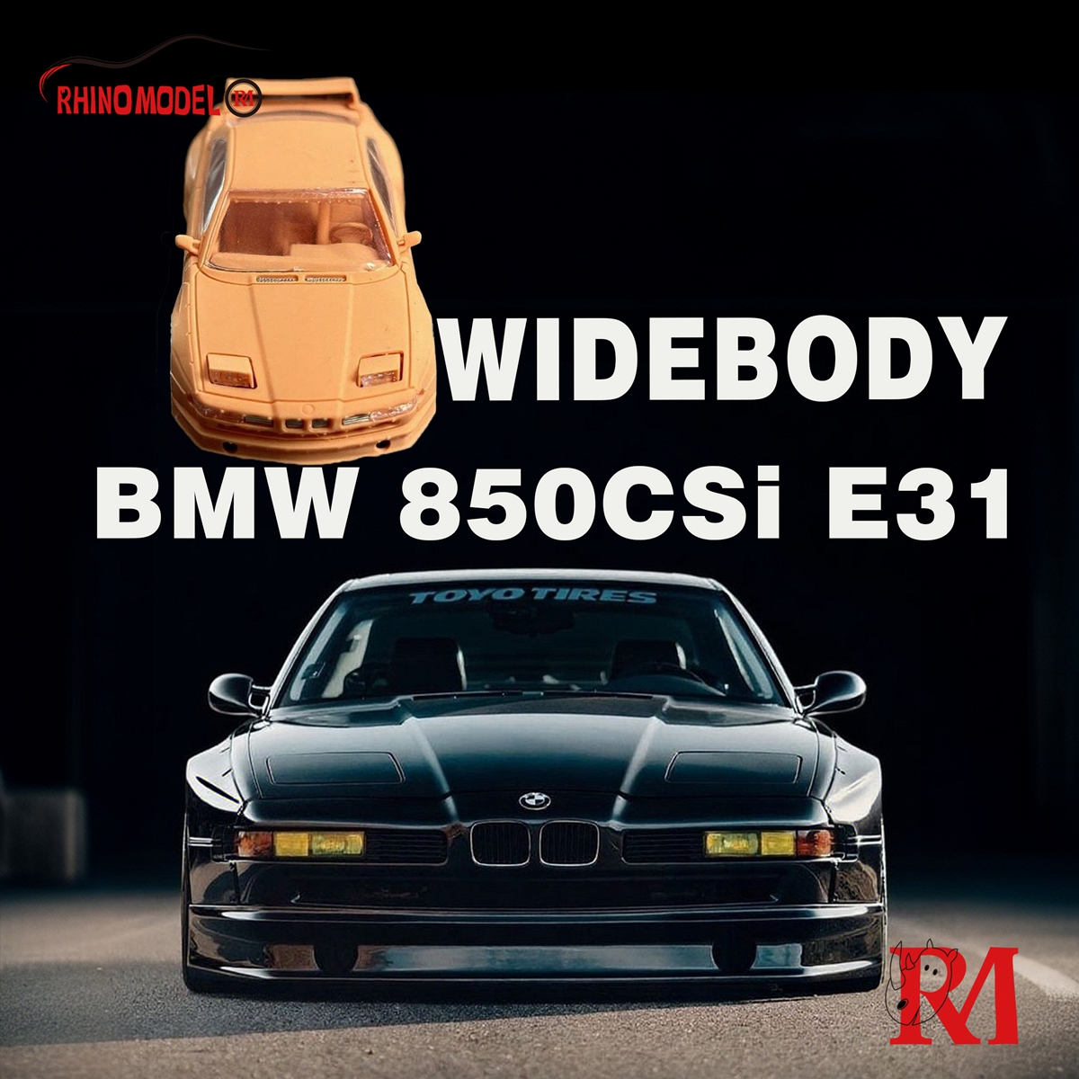 RM宝马850CSiE31合金车模