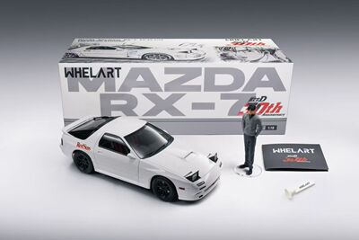 轮艺 Wheelart 1:18 马自达 RX7 FC 头文字D 高桥凉介合金车模