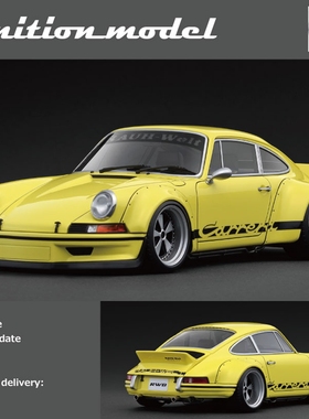 [程逸预定] IG 1:18 RWB Backdate 黄色 树脂车模