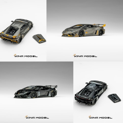 KING MODEL KM 1:64 兰博 Huracan LB 宽体改装 合金车模
