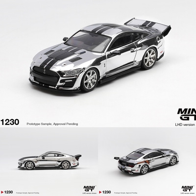 预售 MINIGT 1:64 福特谢尔比GT500 dragon snake 电镀 1230 车模