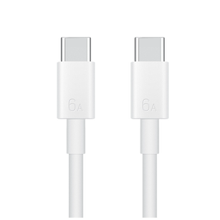 华为6A数据线 USB Type - C 转 USB Type - C 智能芯片 线长1.8m