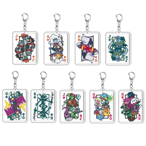 Deltarune谷子钥匙扣三角符文游戏周边二次元礼物挂件痛包挂饰